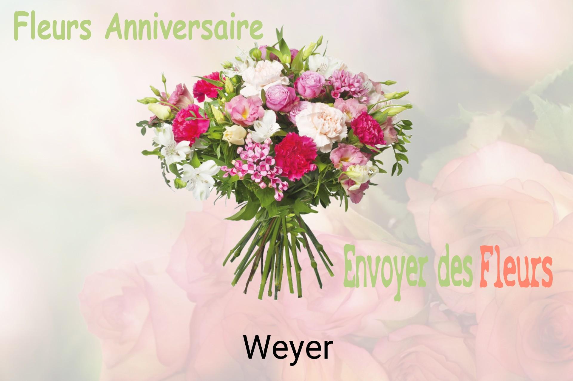 Bouquet de fleurs d’anniversaire livré à Weyer